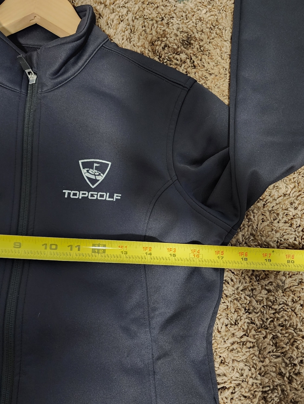 Bundle TopGolf Uniform Full Zip Softshell Jacket Quarter Zip Up Pullover Unisex - Picture 15 of 15
